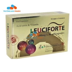 Leuciforte Ginseng - Hỗ trợ hồi phục sức khỏe sau khi ốm dậy