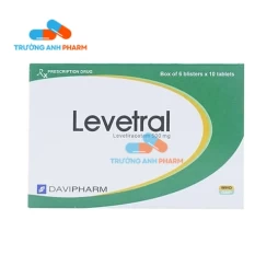 Thuốc Levetral 500Mg - Hộp 6 vỉ x 10 viên