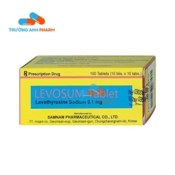 Thuốc Levosum Tablet - Samnam Pharmaceutical Co., LTD 