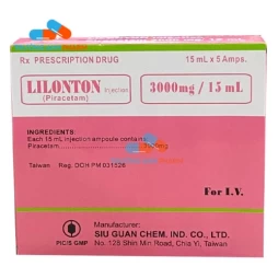 Thuốc Lilonton 3000Mg/15Ml - Hộp 5 ống 15ml