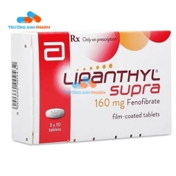 Thuốc Lipanthyl Supra 160Mg -  Hộp 3 vỉ x 10 viên