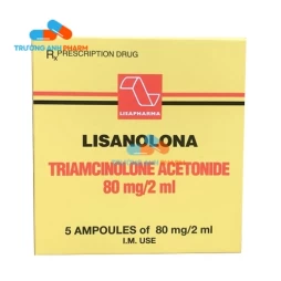 Thuốc Lisanolona 80Mg/2Ml - Hộp 5 ống 2ml