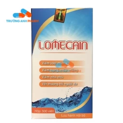 Lomecain - Viên uống điều trị nhiệt miệng, viêm nha chu hiệu quả