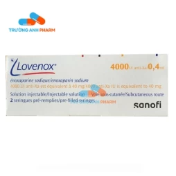 Thuốc Lovenox (4.000Iu/0.4Ml) - sanofi Aventis Intercontinental 