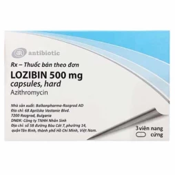 Lozibin 500mg Balkanpharma - Thuốc điều trị nhiễm khuẩn hiệu quả của Bulgaria