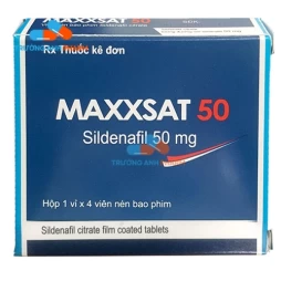 Thuốc Maxxsat 50 Mg - Hộp 1 vỉ x 4 viên