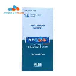 Thuốc Mefogin 40Mg - Bilim Ilac Sanayii Ve Ticaret AS 