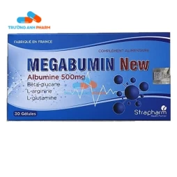 Thực Phẩm Bảo Vệ Sức Khỏe Megabumin New - Hộp 2 vỉ x 15 viên