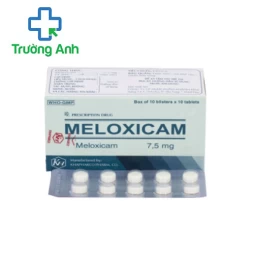Meloxicam 7,5mg Khapharco - Thuốc điều trị thoái hóa khớp