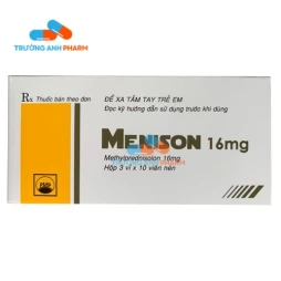 Menison 16mg Pymepharco - Thuốc điều trị rối loạn thấp khớp