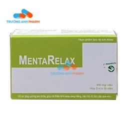 Thực Phẩm Bảo Vệ Sức Khỏe Mentarelax - Hộp 3 vỉ x 10 viên