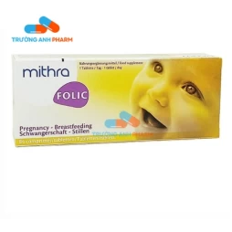Thuốc Mithra Folic - Hộp 3 vỉ x 28 viên