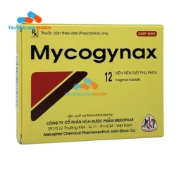 Thuốc Mycogynax - Hộp 1 vỉ x 12 viên