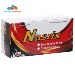 Thuốc Nasrix 20Mg/10Mg - Hộp 4 vỉ x 7 viên