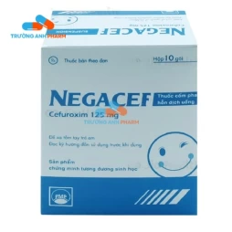 Negacef 125 Pymepharco - Thuốc điều trị viêm bàng quang