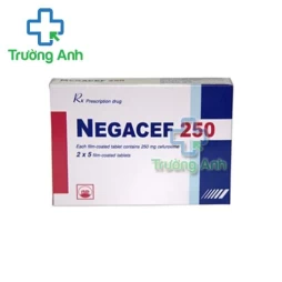 Negacef 250 Pymepharco - Thuốc điều trị nhiễm khuẩn hô hấp