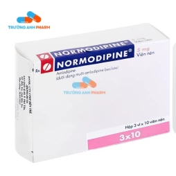 Thuốc Normodipine 5Mg - Hộp 30 viên.