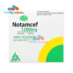 Thuốc Notamcef 1200Mg/10Ml - Hộp 20 ống x 10ml
