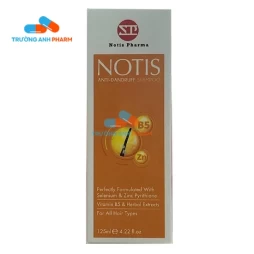 Dầu Gội Notis Anti-Dandruff - Hộp 1 chai 125ml
