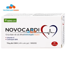 Thực Phẩm Bảo Vệ Sức Khỏe Novocardi -  Hộp 3 vỉ x 10 viên