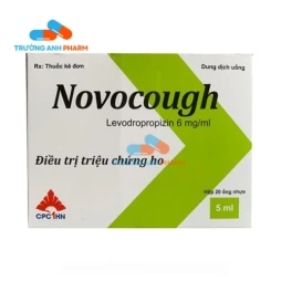 Thuốc Novocough 6Mg/1Ml -  Hộp 20 ống x 5ml