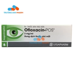 Thuốc Ofloxacin-Pos 3Mg/Ml - Hộp 1 lọ 5ml