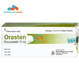 Thuốc Orasten 10Mg -   Hộp 3 vỉ x 10 viên