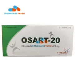 Thuốc Osart 20Mg - Hộp 3 vỉ x 10 viên