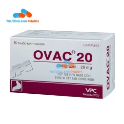 Thuốc Ovac 20Mg - Công ty dược phẩm cửu Long 