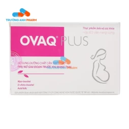 Thực Phẩm Bảo Vệ Sức Khỏe Ovaq Plus -  Hộp 60 viên nang