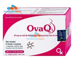 Thực Phẩm Bảo Vệ Sức Khỏe Ovaq1 Mediplantex - Hộp 3 vỉ x 10 viên