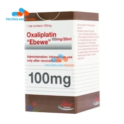 Oxaliplatin "Ebewe" 100mg/20ml - Thuốc điều trị ung thư ruột