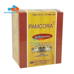 Thuốc Pamcora - Hộp 10 vỉ x 10 viên