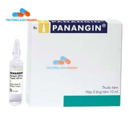 Panangin -  Hộp 5 ống 10ml Nhà sản xuất: Gedeon Richter., Ltd – HU - Gedeon Richter., Ltd 