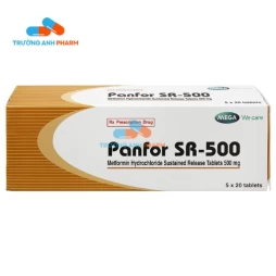 Thuốc Panfor Sr-500 Mg -  Hộp 5 vỉ x 20 viên