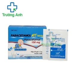 Paracetamol A.T 150 sac - Thuốc điều trị đau răng, đau bụng kinh