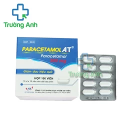 Paracetamol A.T 500mg - Thuốc giảm đau, hạ sốt