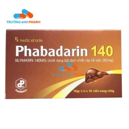 Thuốc Phabadarin 140Mg - Hộp 3 vỉ x 10 viên