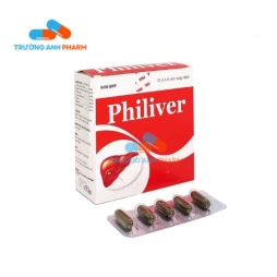 Thuốc Philiver - Hộp 12 vỉ x 5 viên