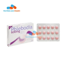 Thuốc Phlebodia 600Mg - 2 vỉ/hộp, mỗi vỉ 15 viên.