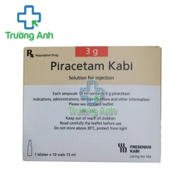 Piracetam Kabi 3g/15ml - Thuốc điều trị các bệnh thần kinh hiệu quả