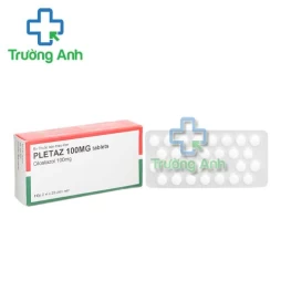 Pletaz 100mg Tablets J. Uriach - Thuốc điều trị thiếu máu cục bộ