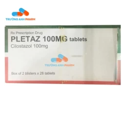 Pletaz 100mg Tablets J. Uriach - Thuốc điều trị thiếu máu cục bộ