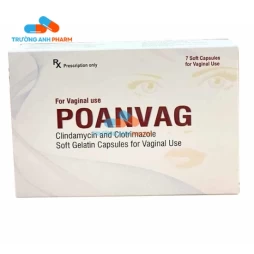 Thuốc Poanvag - Hộp 1 vỉ x 7 viên