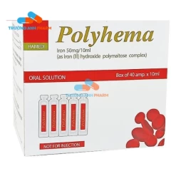 Thuốc Polyhema 50Mg/10Ml - Hộp 20 ống