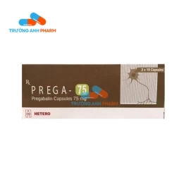 Thuốc Prega 75Mg -  Hộp 3 vỉ x 10 viên