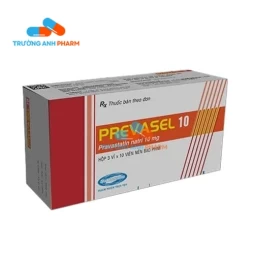 Thuốc Prevasel 10Mg - Hộp 3 vỉ x 10 viên