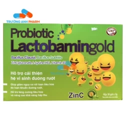 Probiotic Lactobamingold Tradiphar - Cốm bổ sung vitamin và khoáng chất cho cơ thể