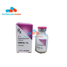Propofol Injection BP (1% w/v) - Nirfol 1% - Thuốc dùng khởi mê