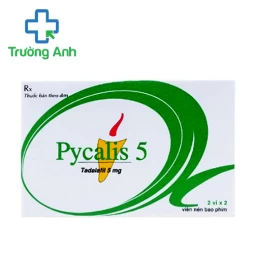 Pycalis 5mg Pymepharco - Thuốc điều trị rối loạn cương dương